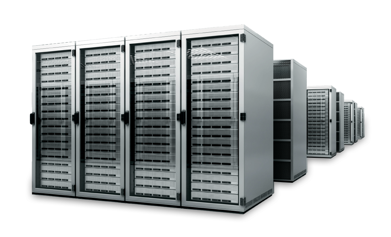 Digided dedicated server racks